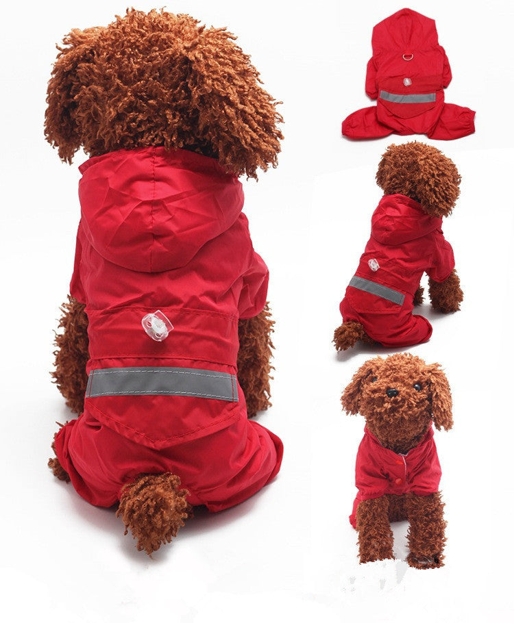 Köpek Yağmurluk Tulum Yansıtıcı 203476
