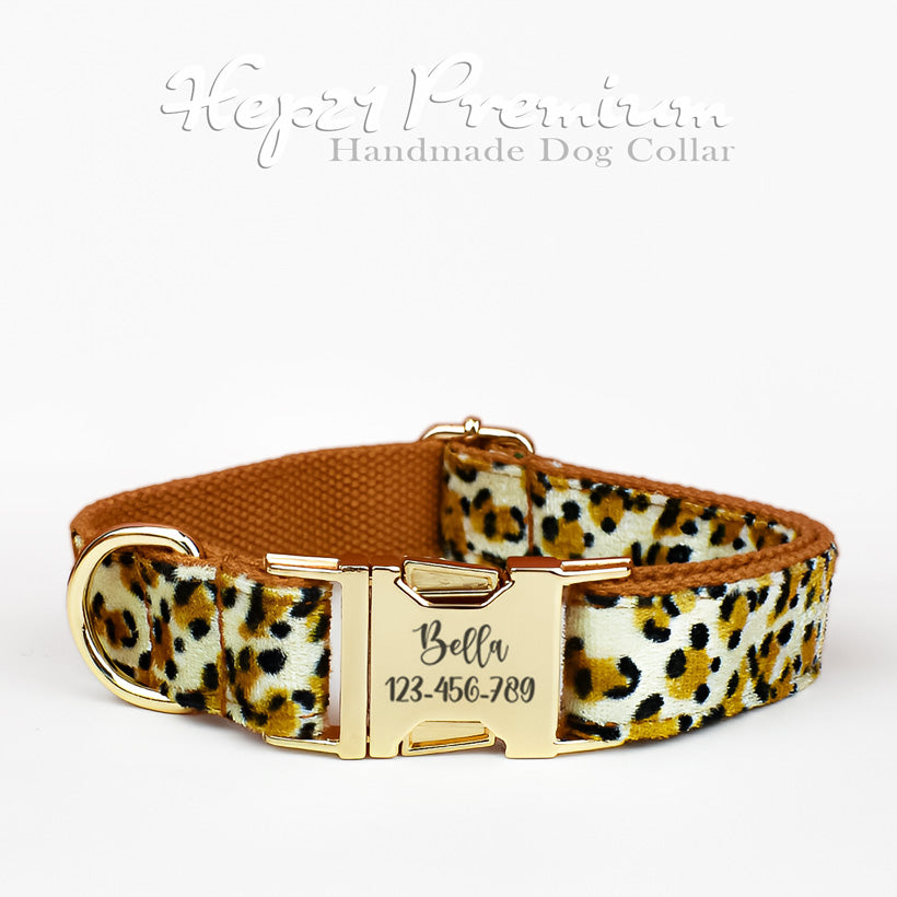 Köpek Boyun Tasması İsimli Leopar Print 29726