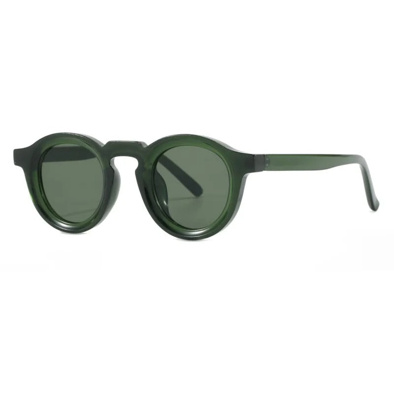 Retro Yuvarlak Güneş Gözlüğü | Unisex Tasarım UV400 Korumalı 23276
