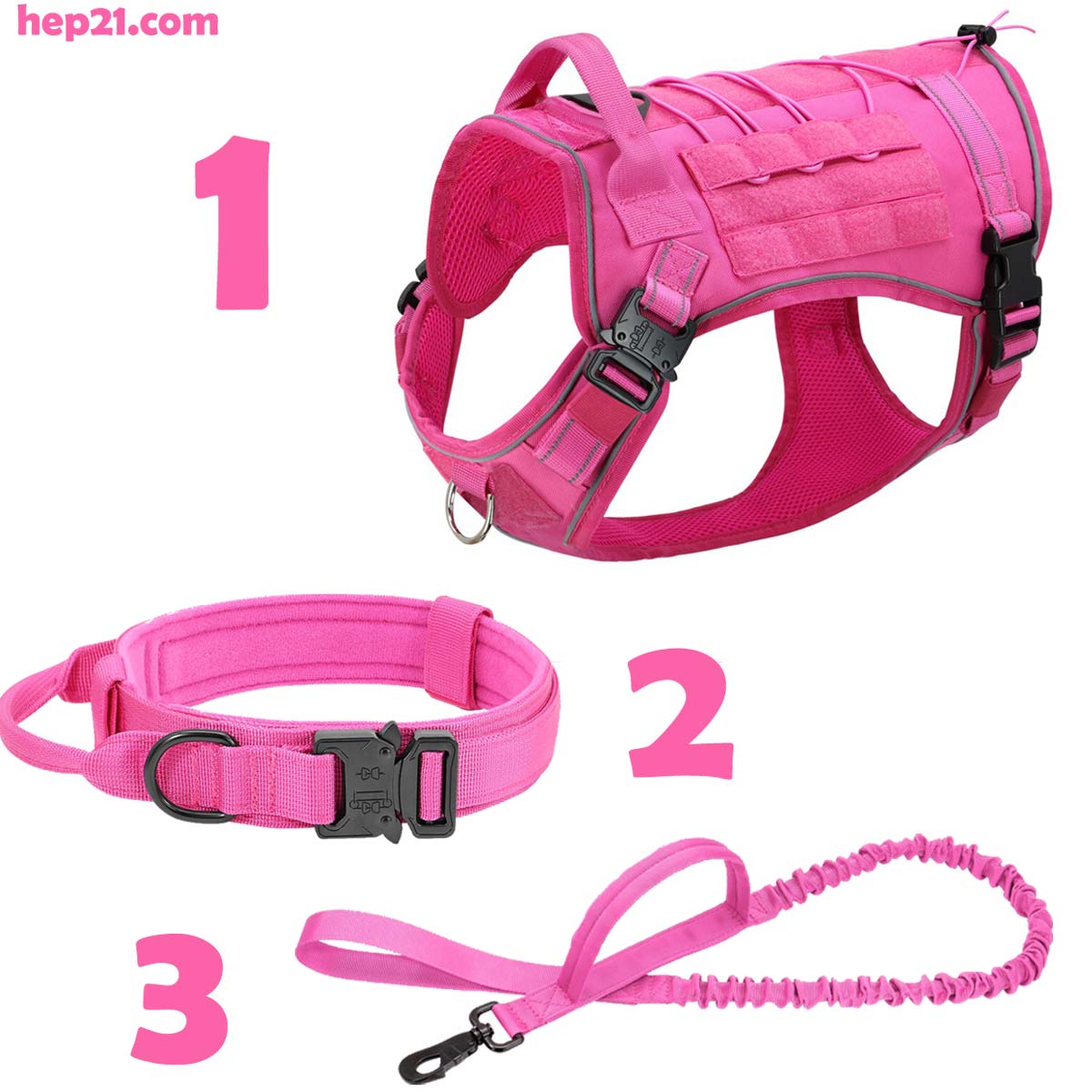 Köpek Göğüs Tasması Tactical SET 42792666