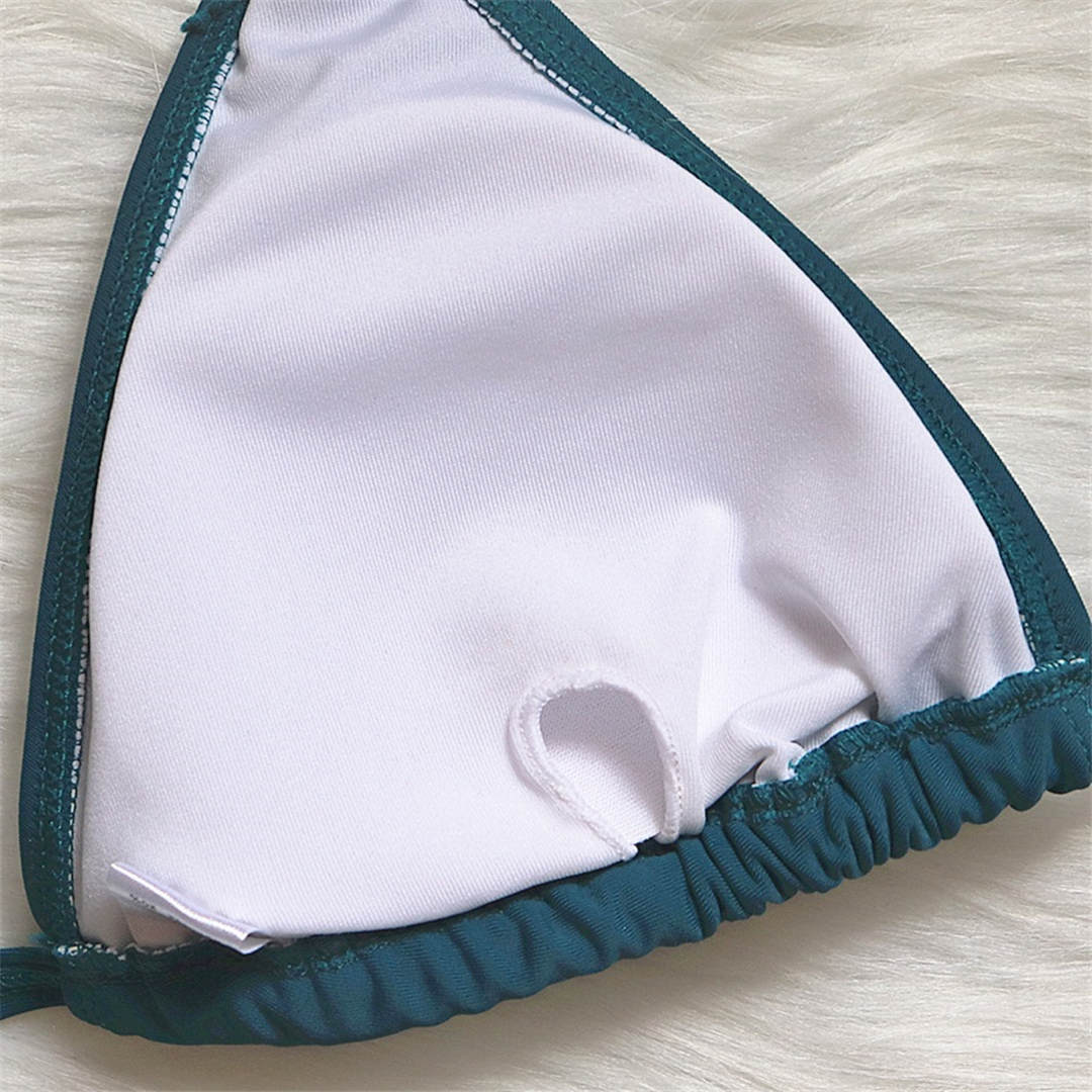 Taşlı Brazilian Üçgen Bikini Modeli 12794001