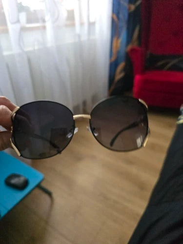Polarize Bayan Güneş Gözlüğü - Metal Çerçeve Şık Retro Gözlük 13776