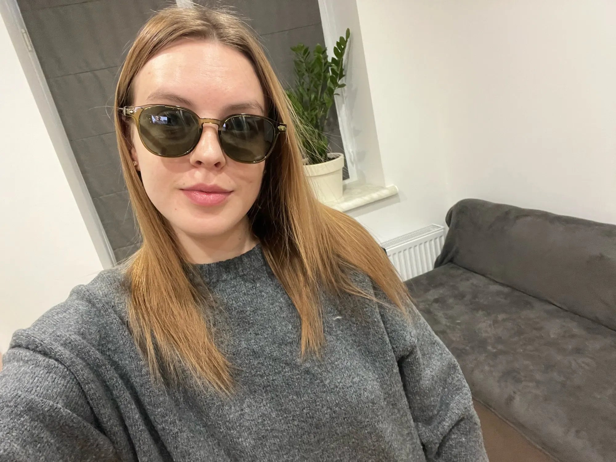 Retro Kare Polarize Güneş Gözlüğü UV400 Unisex 91168