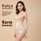 Çapraz Bantlı Yüksek Bel Karın Toparlayıcı ve Popo Kaldırıcı Korse 67479