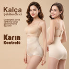 Çapraz Bantlı Yüksek Bel Karın Toparlayıcı ve Popo Kaldırıcı Korse 67479