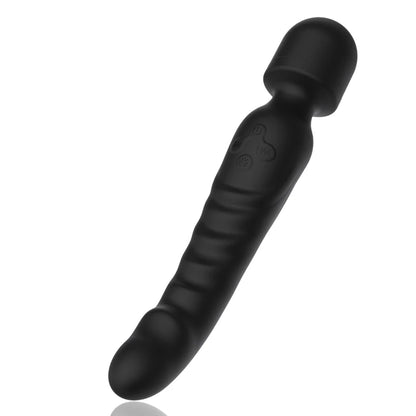 Çift Başlı Vibratör Dildo Isınmalı Klitoris Stimülatörü 64382