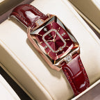 Kadın Saati Dikdörtgen Kasa Kristal Detaylı 88961