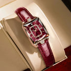 Kadın Saati Dikdörtgen Kasa Kristal Detaylı 88961