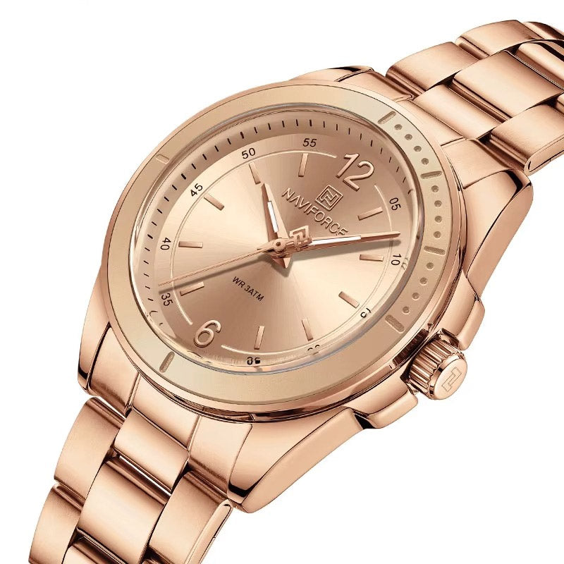 Kadın Saati Quartz Wristwatch Double Snap 53412