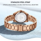 Kadın Saati Quartz Wristwatch Double Snap 53412