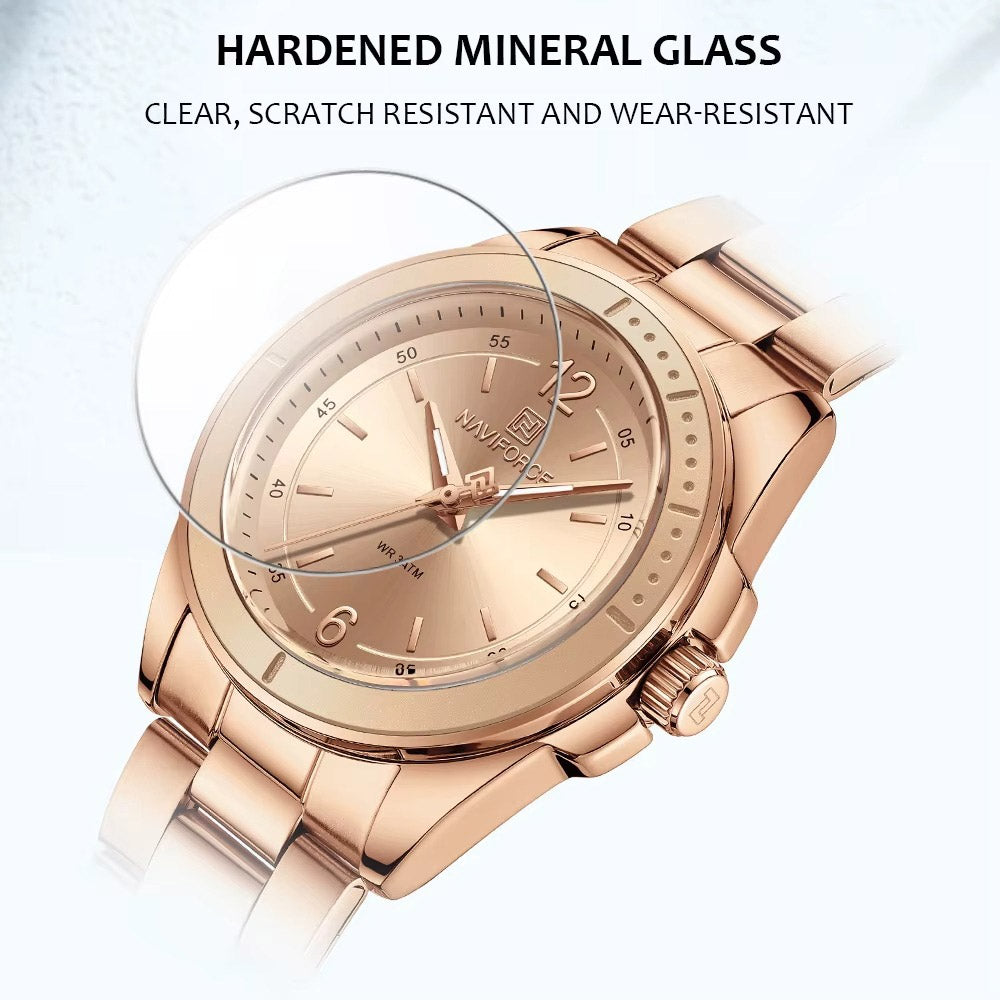 Kadın Saati Quartz Wristwatch Double Snap 53412