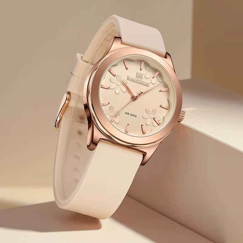 Kadın Saati Quartz Flower Dial 20382