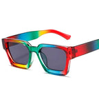 Kare Güneş Gözlüğü - Retro Vintage Stil UV400 Unisex 73172
