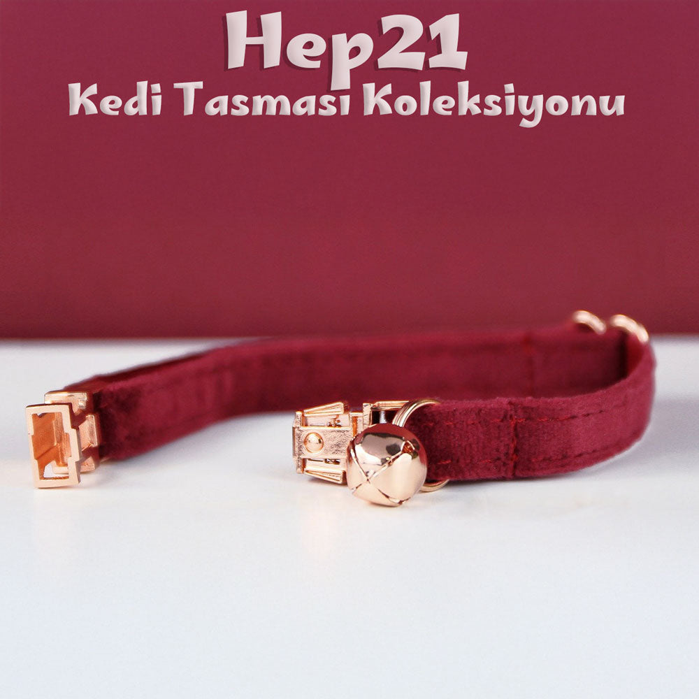 Kedi tasması İsimli Zilli Kedi boyun tasması 745094