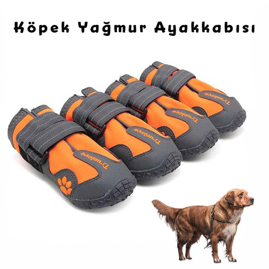 Köpek Ayakkabısı Su Geçirmez Kaydırmaz Yansıtıcı 631602