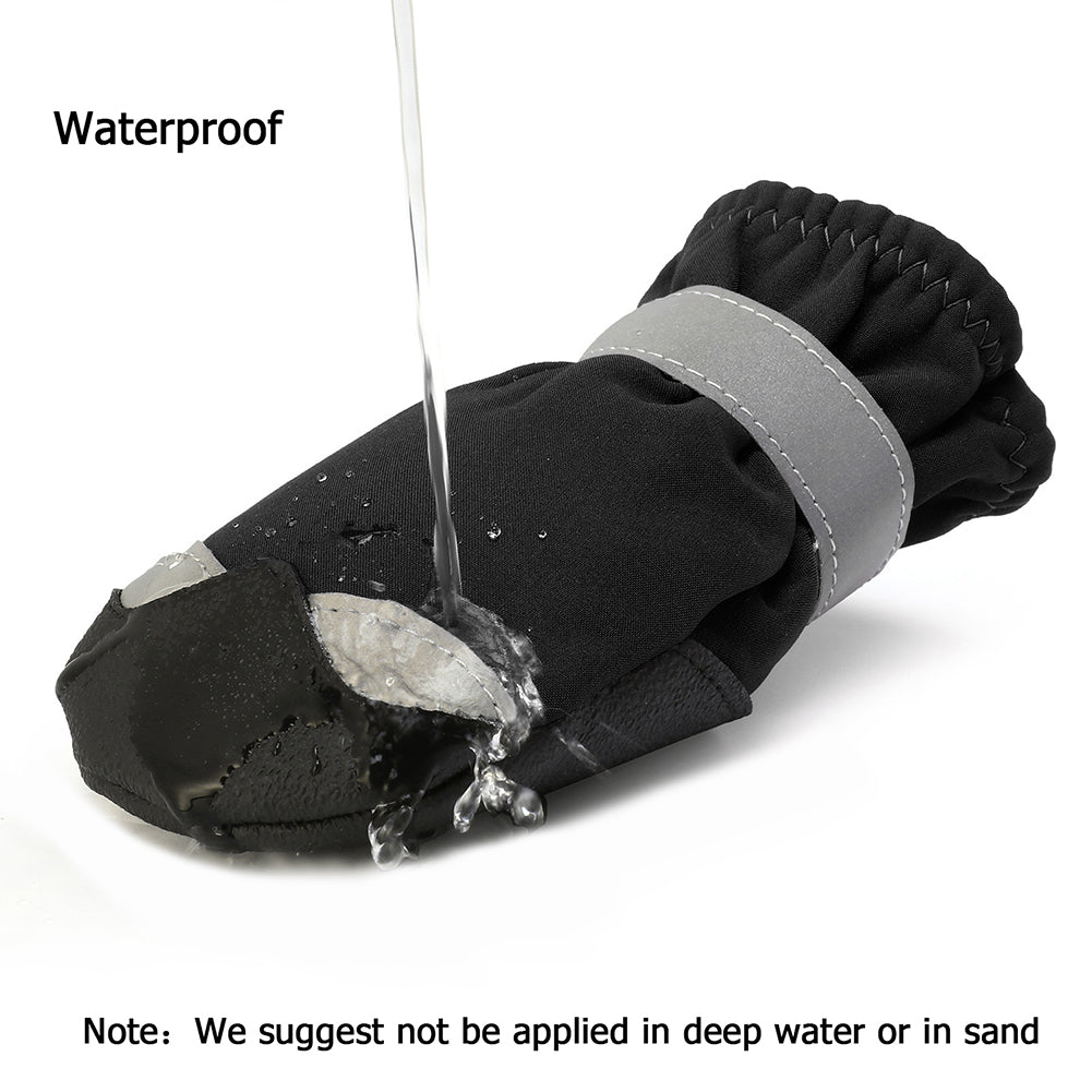 Köpek Ayakkabısı Yansıtıcı Su Geçirmez Köpek Yağmur Ayakkabısı 30829180