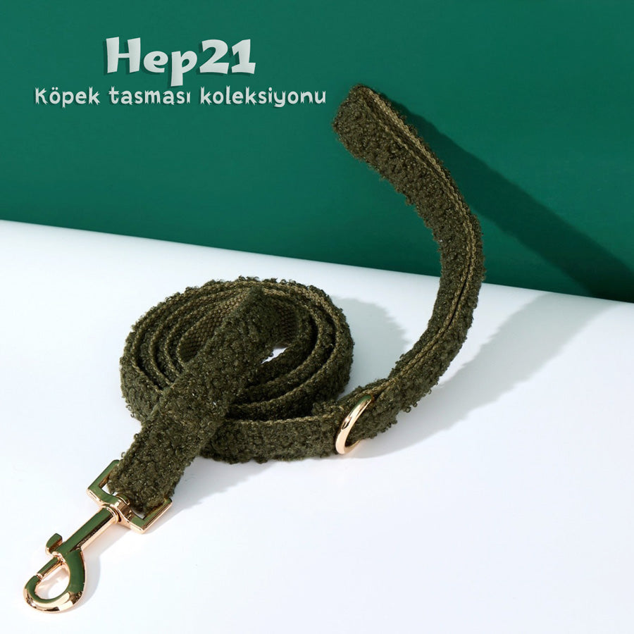 Köpek Boyun Tasması İsimli Ordu Yeşili Poff 94238