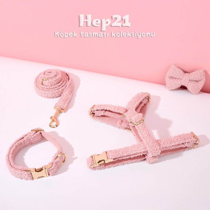 Köpek Boyun Tasması İsimli Pembe Poff 88546