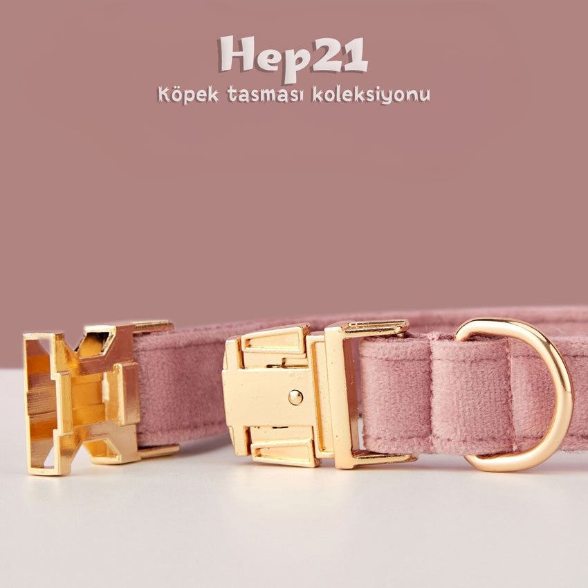 Köpek Boyun Tasması İsimli Açık Pembe Mor 106911