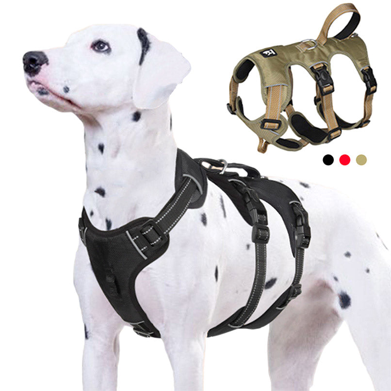 Köpek Göğüs Tasması Yansıtıcı Güçlü Kontrol Taktik Gövde Tasması 44073950