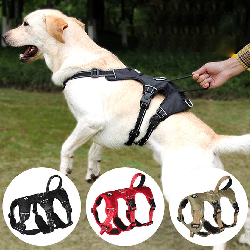 Köpek Göğüs Tasması Yansıtıcı Güçlü Kontrol Taktik Gövde Tasması 44073950