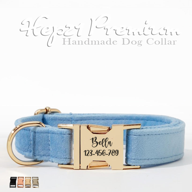 Köpek Boyun Tasması İsimli Kadife 65064