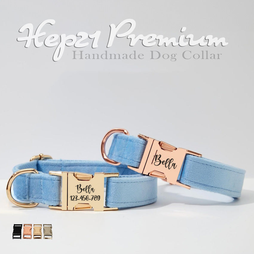Köpek Boyun Tasması İsimli Kadife 65064