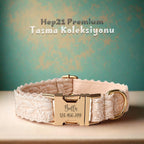 Köpek Boyun Tasması İsimli Bej Dantel 245660