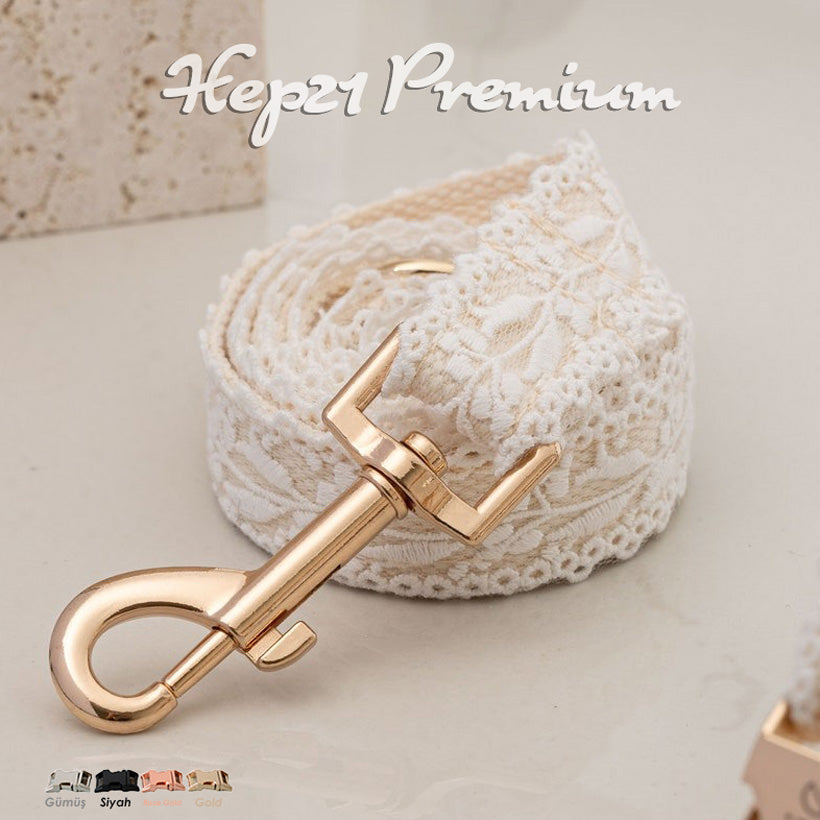 Köpek Boyun Tasması İsimli Bej Dantel 245660