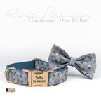 Köpek Boyun Tasması İsimli Çiçek Desenli 703954