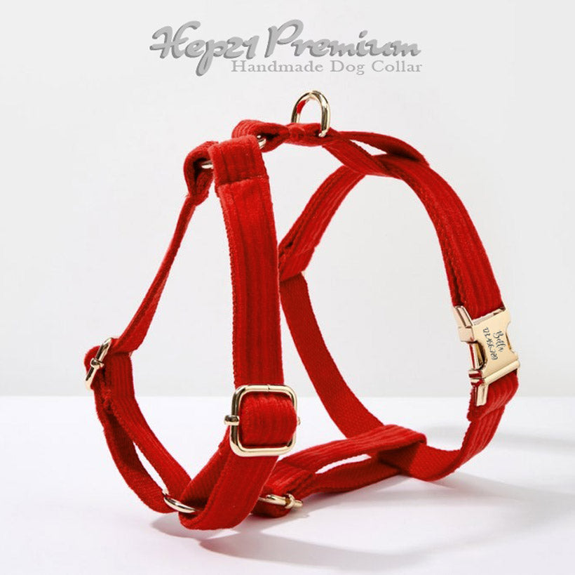 Köpek Boyun Tasması İsimli Kırmızı Kadife 54968