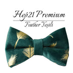 Köpek Boyun Tasması İsimli Yeşil Feather Kadife Boyun Tasması 73142