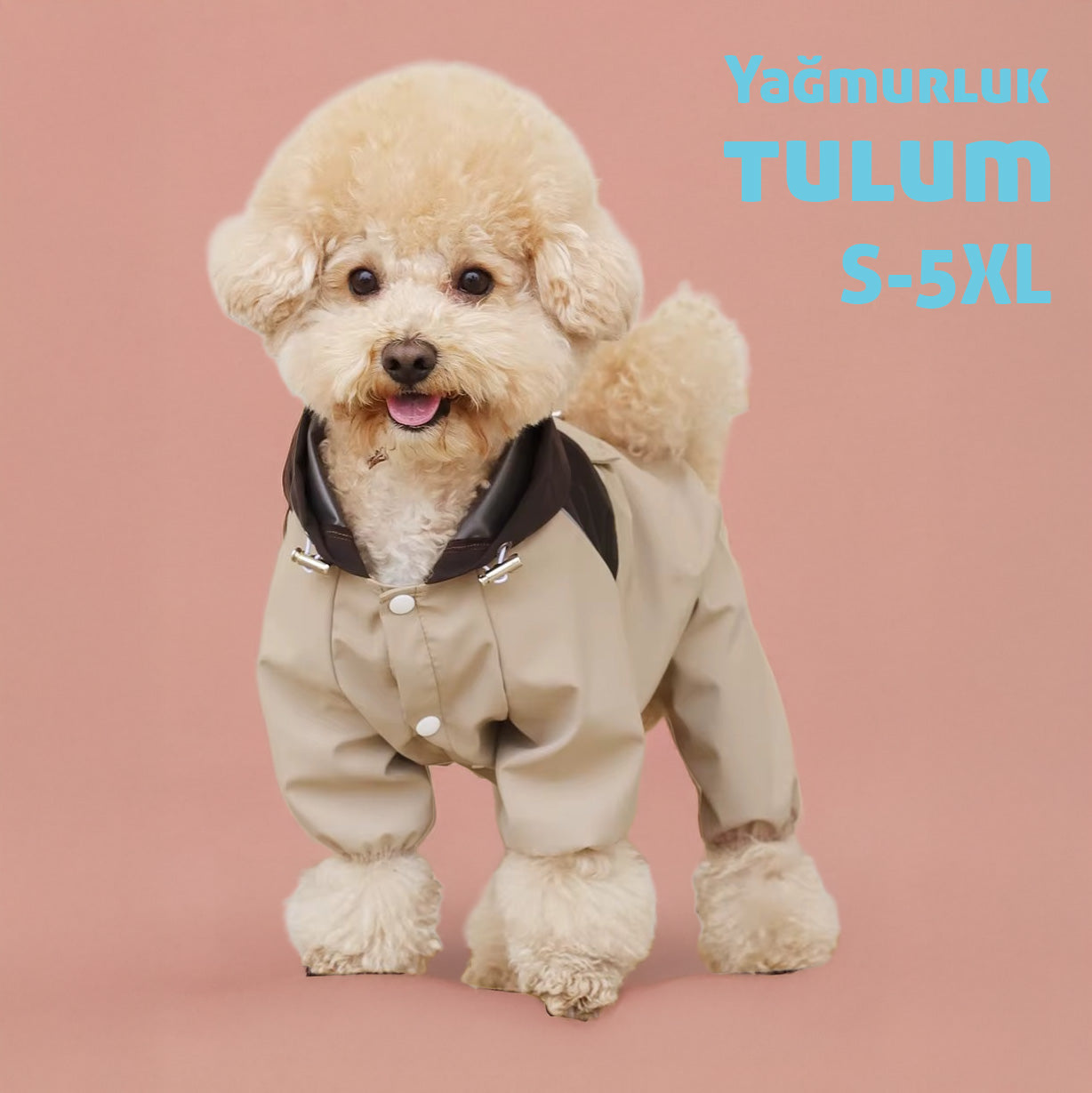 Köpek Yağmurluk Tulum 55545