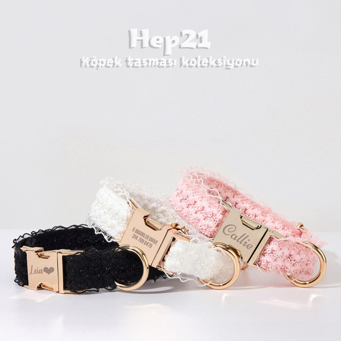 Köpek Boyun Tasması İsimli Dantel 412402