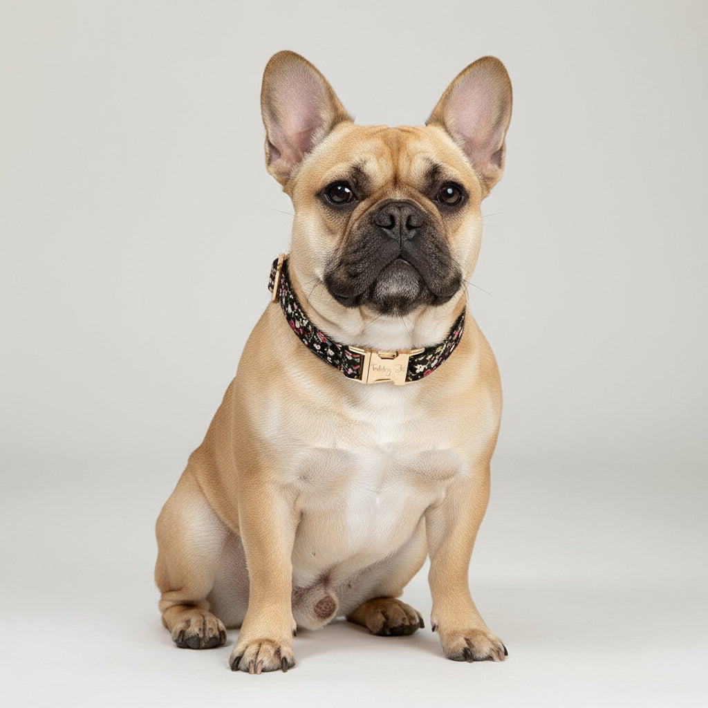 Köpek Boyun Tasması İsimli Çiçek Desenli 96835