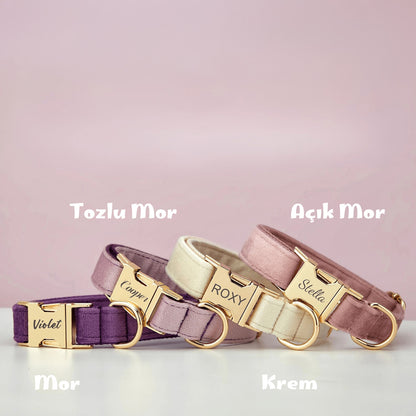 Köpek Boyun Tasması İsimli Kadife 28396
