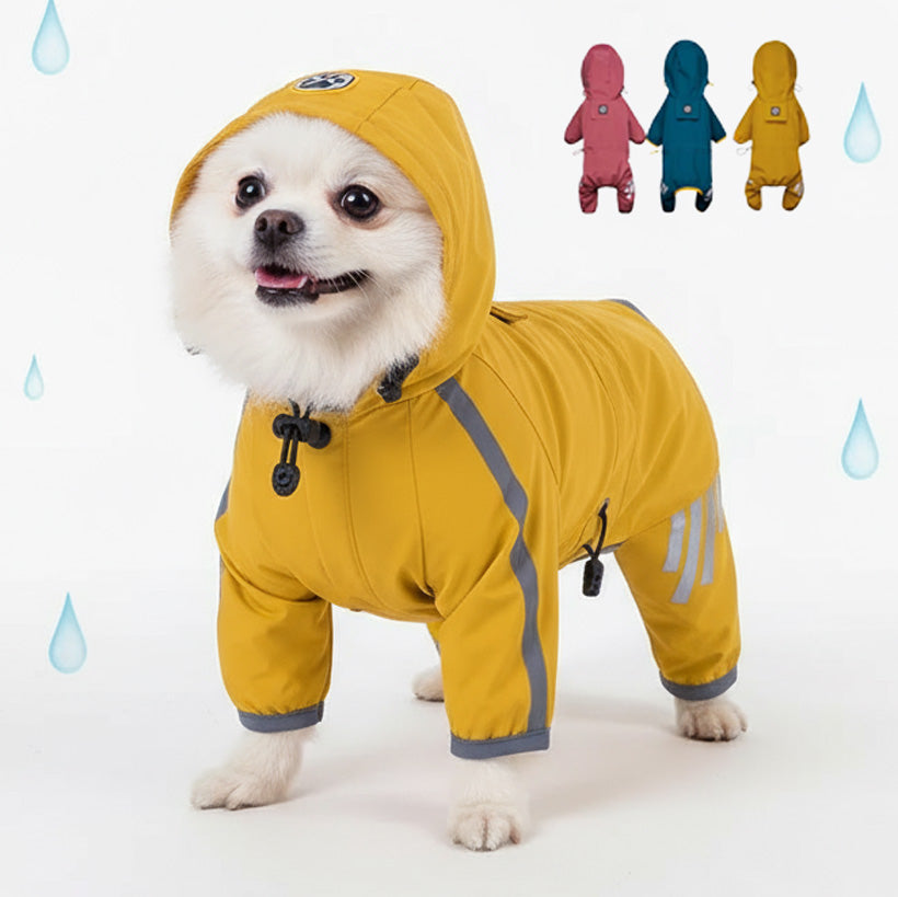 Köpek Yağmurluk Tulum Yansıtıcı 131876