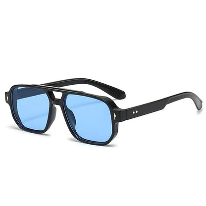 Moda Kare Güneş Gözlükleri | Unisex Retro Gözlük | UV400 Koruma 85934