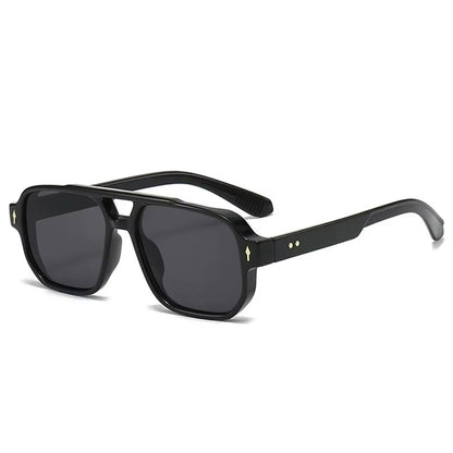 Moda Kare Güneş Gözlükleri | Unisex Retro Gözlük | UV400 Koruma 85934