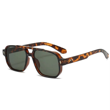 Moda Kare Güneş Gözlükleri | Unisex Retro Gözlük | UV400 Koruma 85934