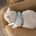 Reflektörlü ve Nefes Alan Kedi Göğüs Tasması 98373