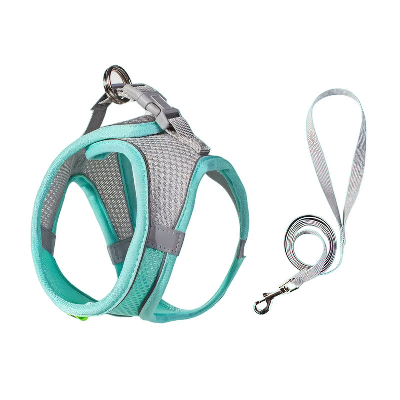 Reflektörlü ve Nefes Alan Kedi Göğüs Tasması 98373