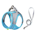 Reflektörlü ve Nefes Alan Kedi Göğüs Tasması 98373