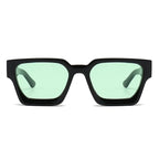 Kare Güneş Gözlüğü - Retro Vintage Stil UV400 Unisex  83839