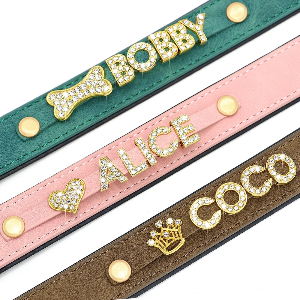 Köpek tasması Bling Charm İsimli Boyun Tasması 