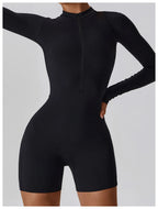 Spor Tayt Şort Tulum 9442