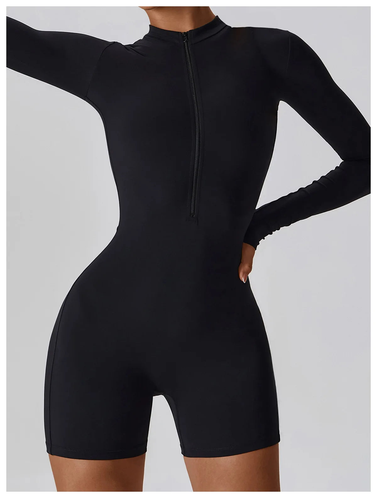 Spor Tayt Şort Tulum 9442