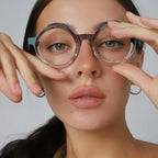 Retro Yuvarlak Güneş Gözlüğü | Unisex Tasarım | UV400 Korumalı 23977