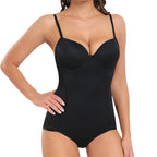 Dantel Detaylı Balenli Push-Up Toparlayıcı Bodysuit Korse 40193