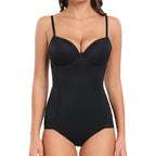 Dantel Detaylı Balenli Push-Up Toparlayıcı Bodysuit Korse 40193